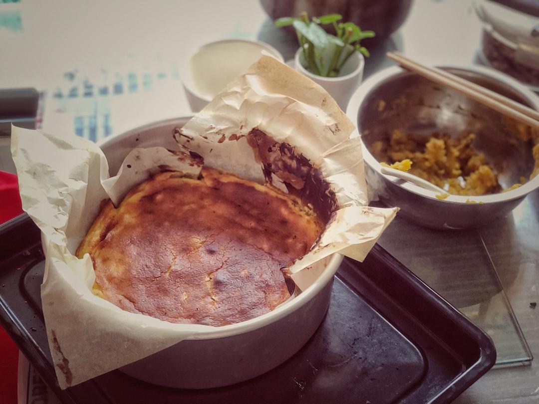 热烤式南瓜芝士蛋糕（南瓜巴斯克）