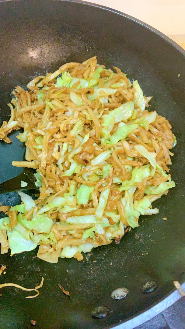 老北京素炒饼(肉炒饼)