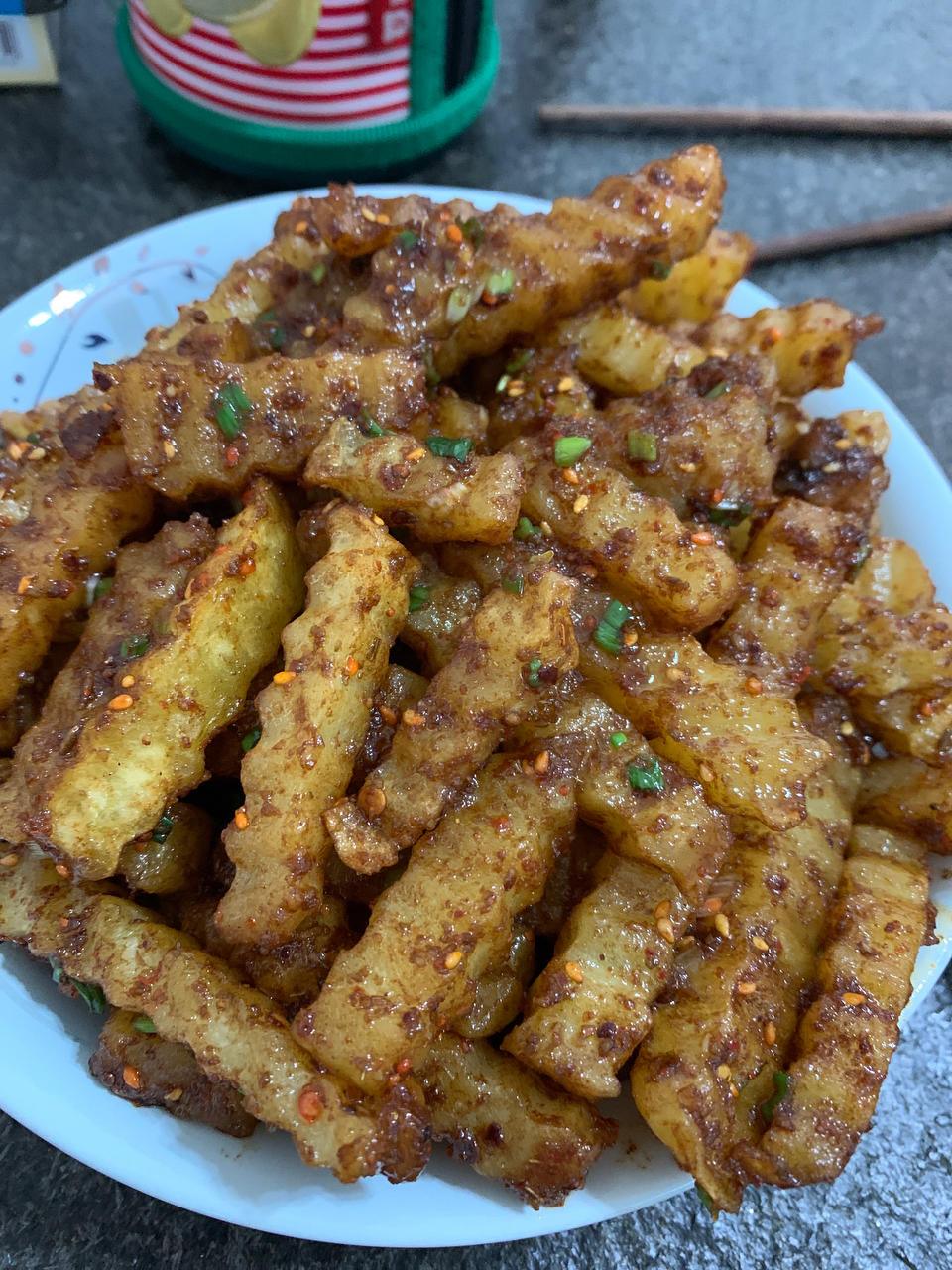 麻辣土豆条（狼牙土豆）