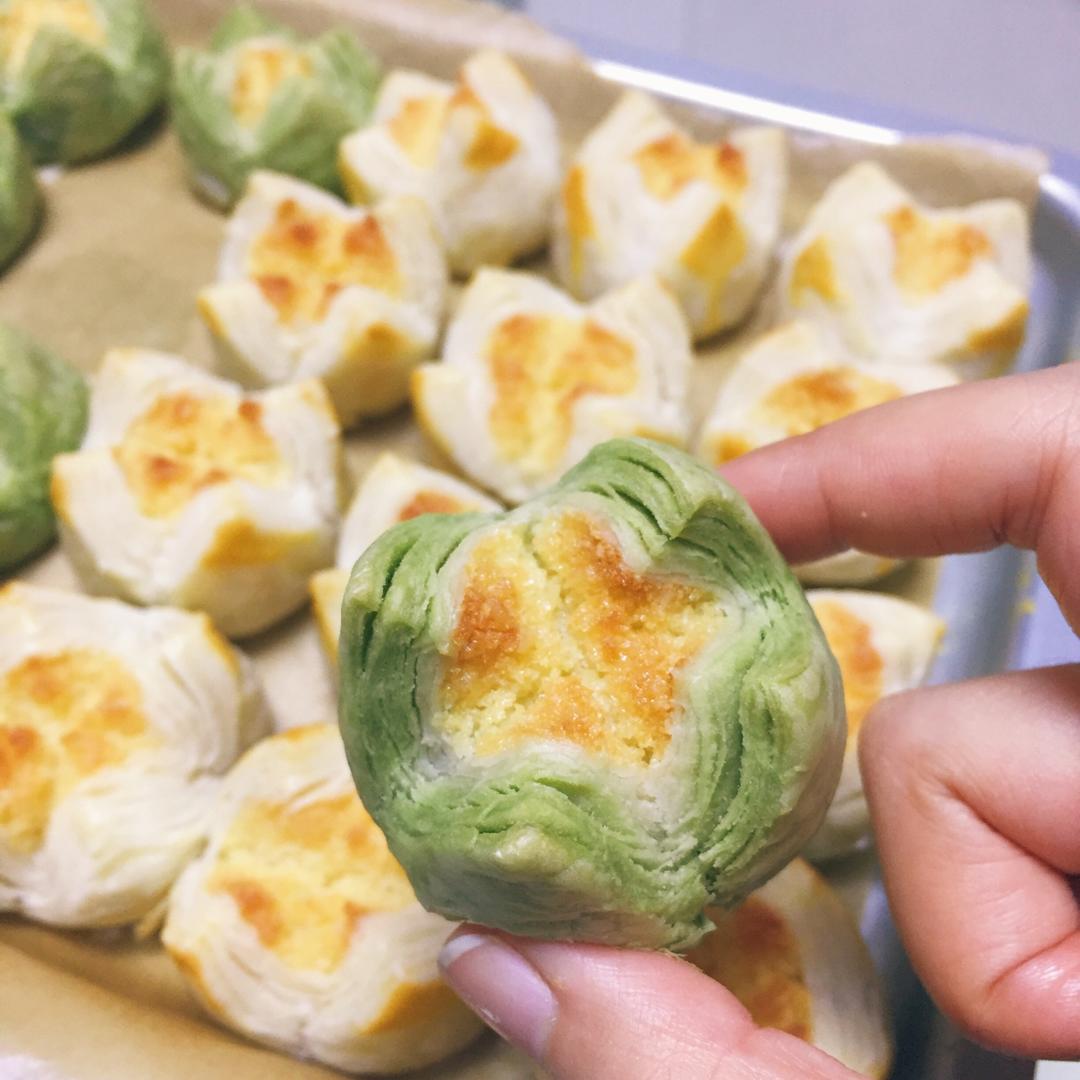 花开富贵之四种口味的椰蓉开口酥