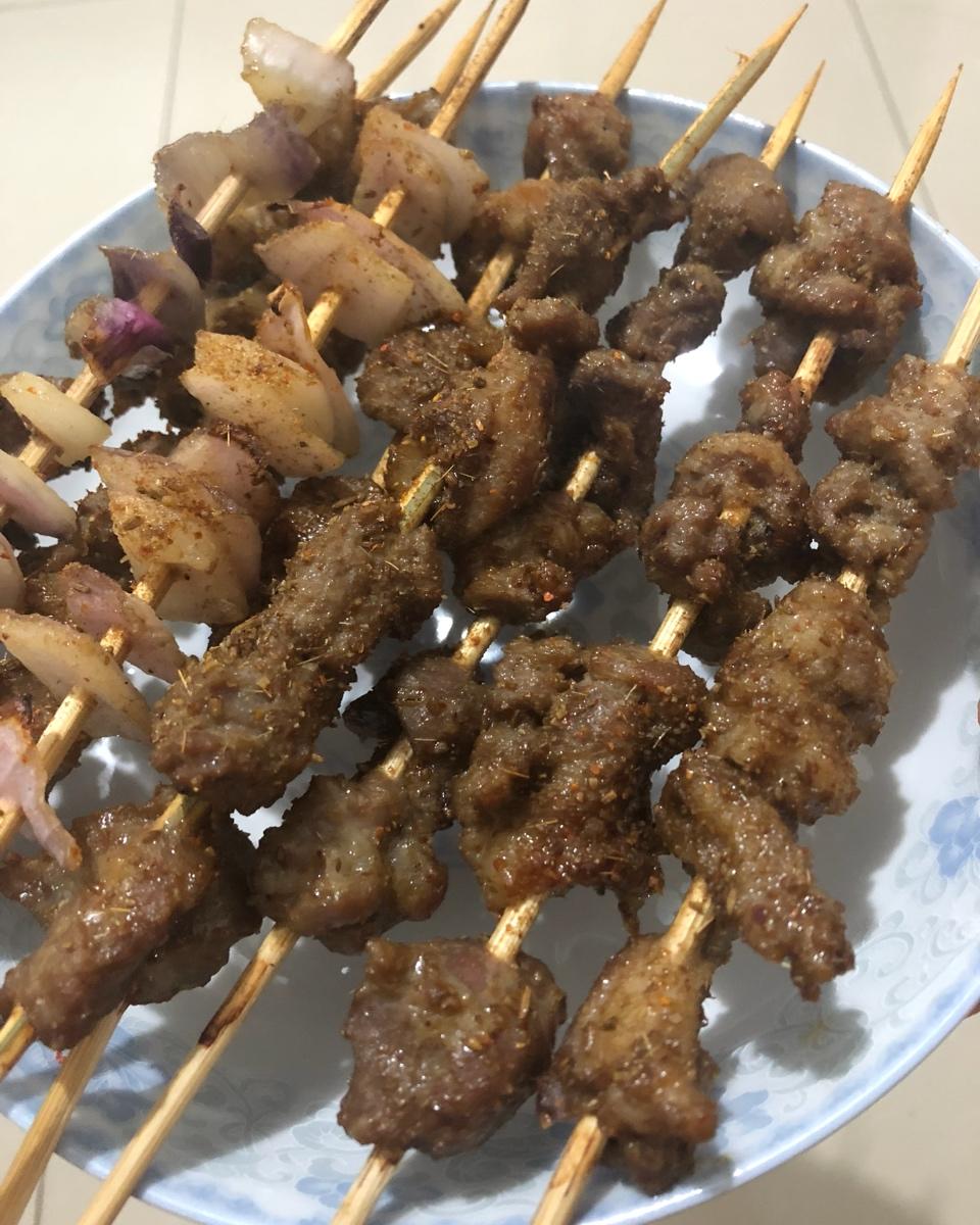 烤羊肉串
（烤箱版）