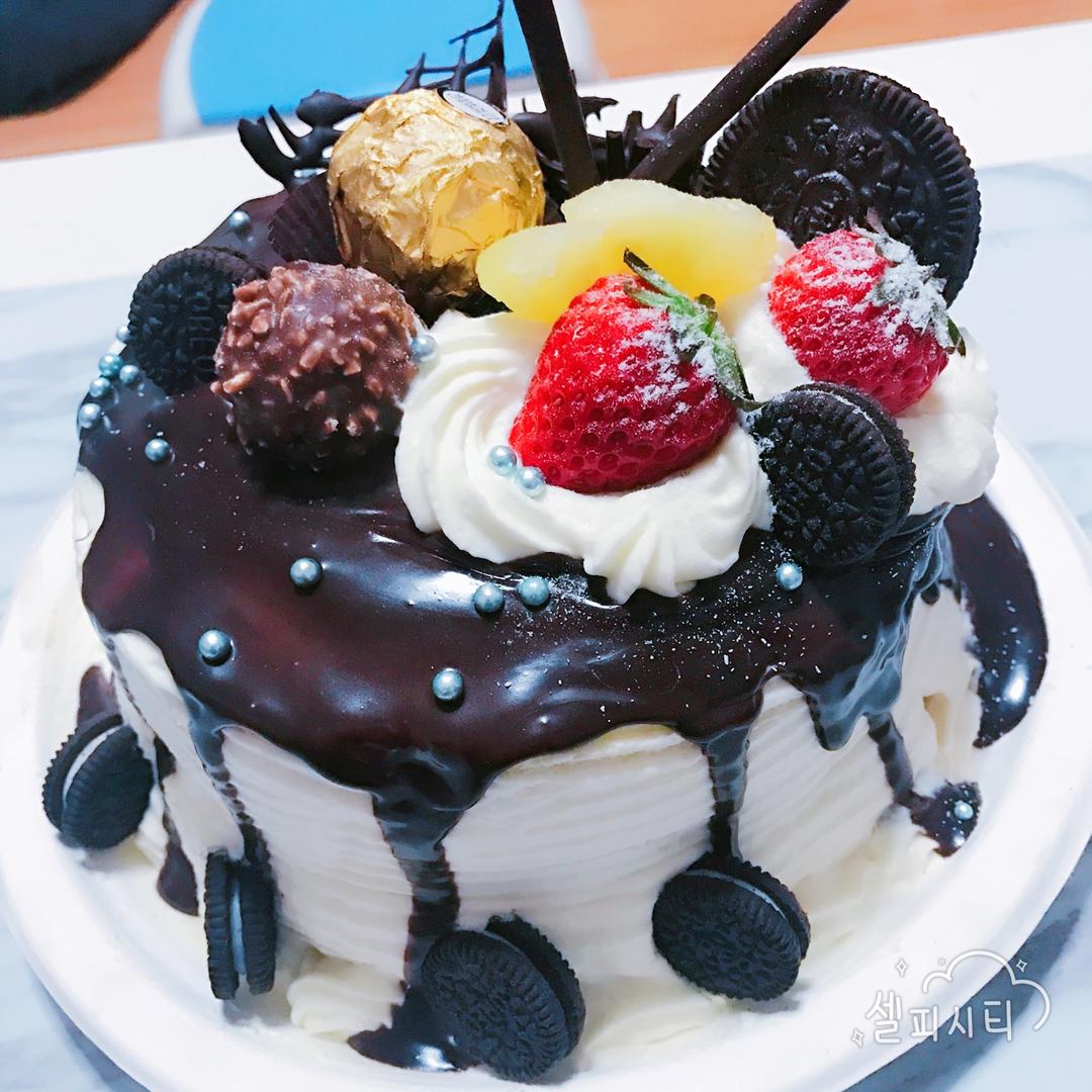 蛋糕淋面之一：甘那许淋面（详细解答淋面太稠的问题）