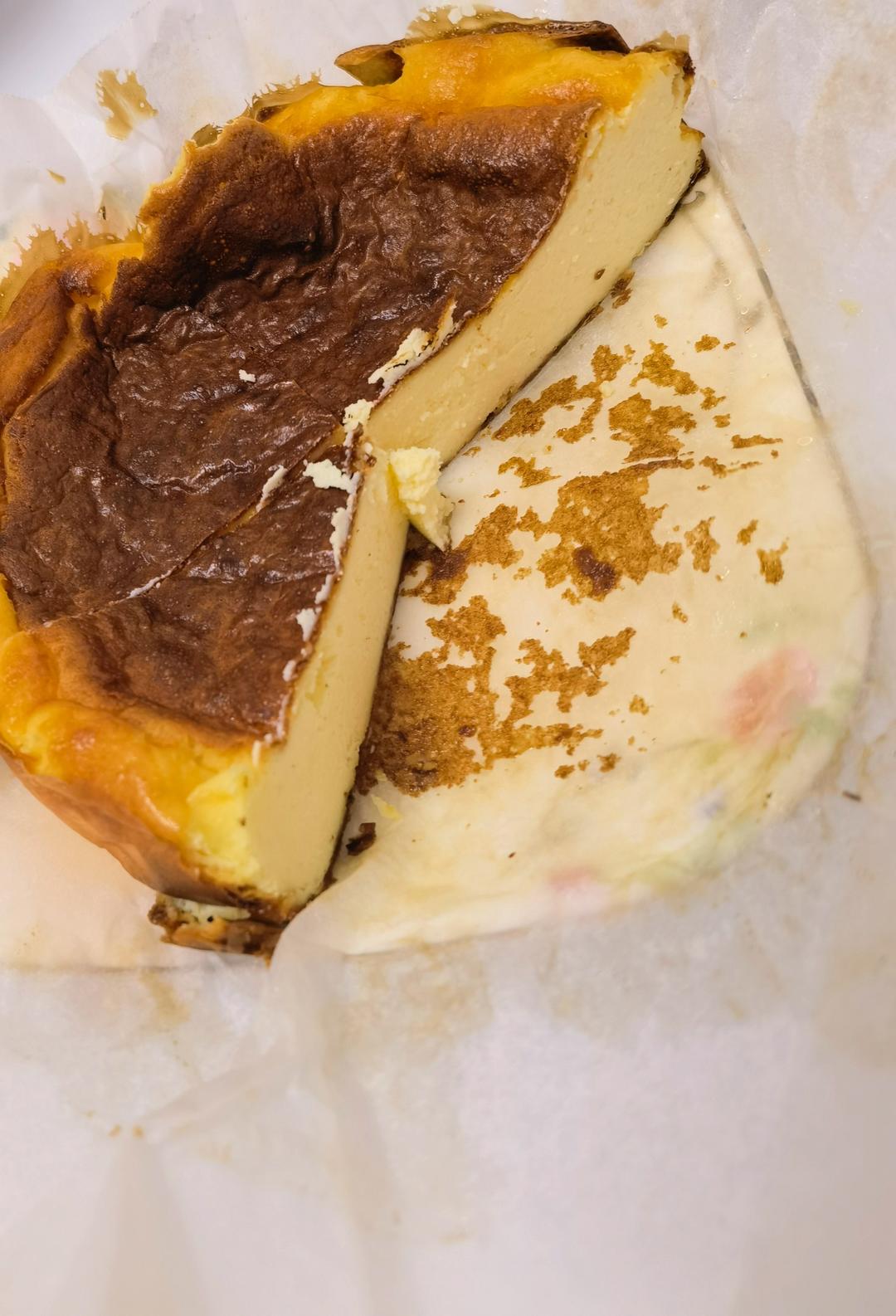 巴斯克芝士蛋糕『最简单的蛋糕』零失败🔥芝士控