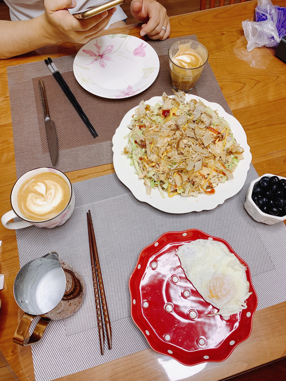 无粉类的健康大阪烧（轻食）