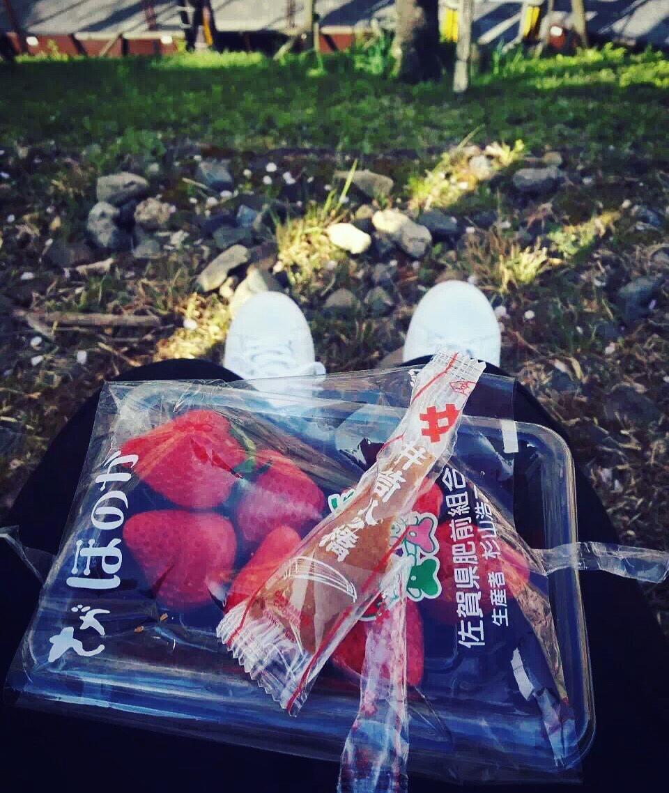 草莓的日式吃法