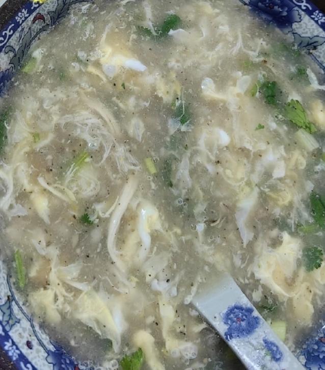 鸡丝撒汤