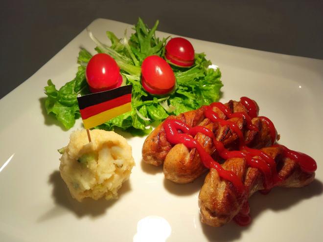 德式煎香肠的做法