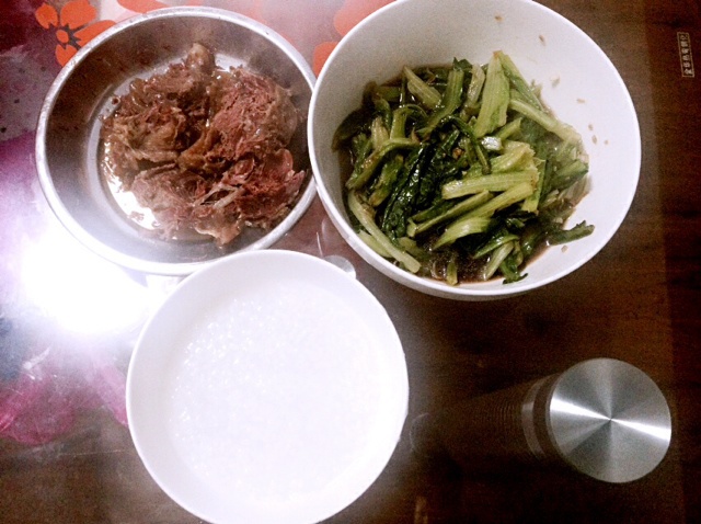 白灼油麦菜
