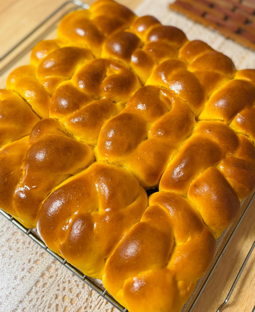 无一滴水的南瓜老面包