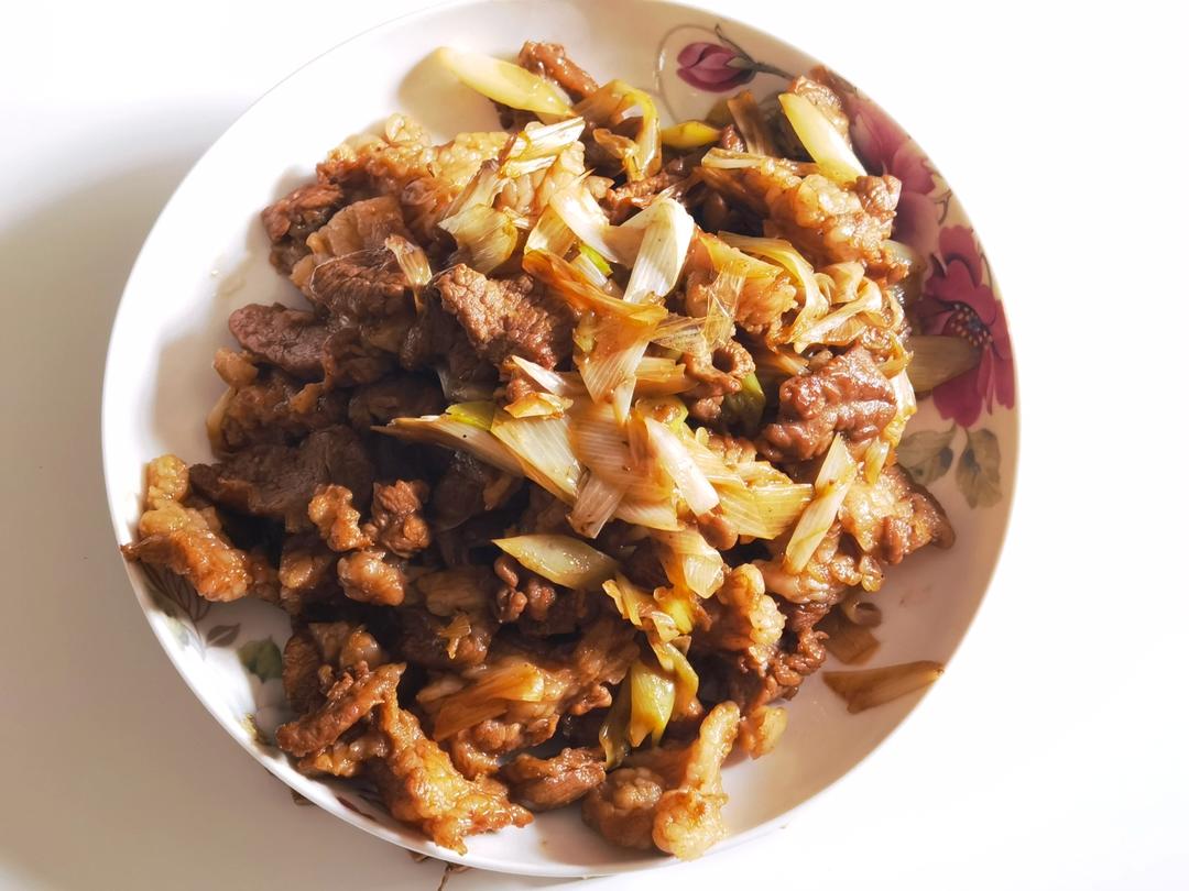 【嗷呜】老北京葱爆羊肉