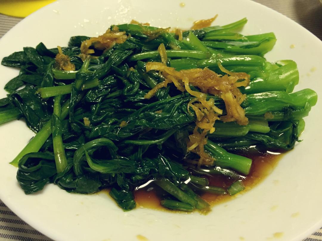 白灼芥蓝