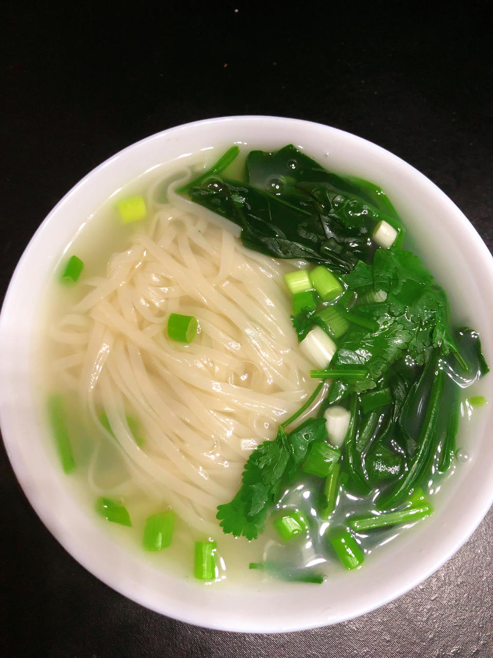 清汤素面