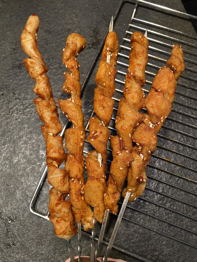 自制烤面筋