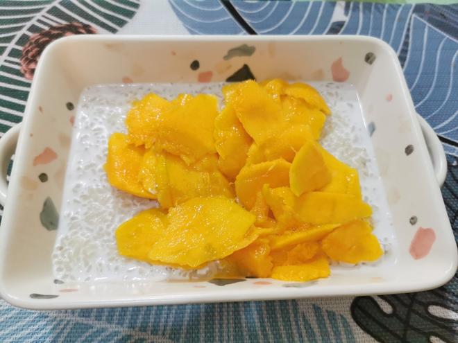 泰国芒果椰汁糯米饭加年糕的做法