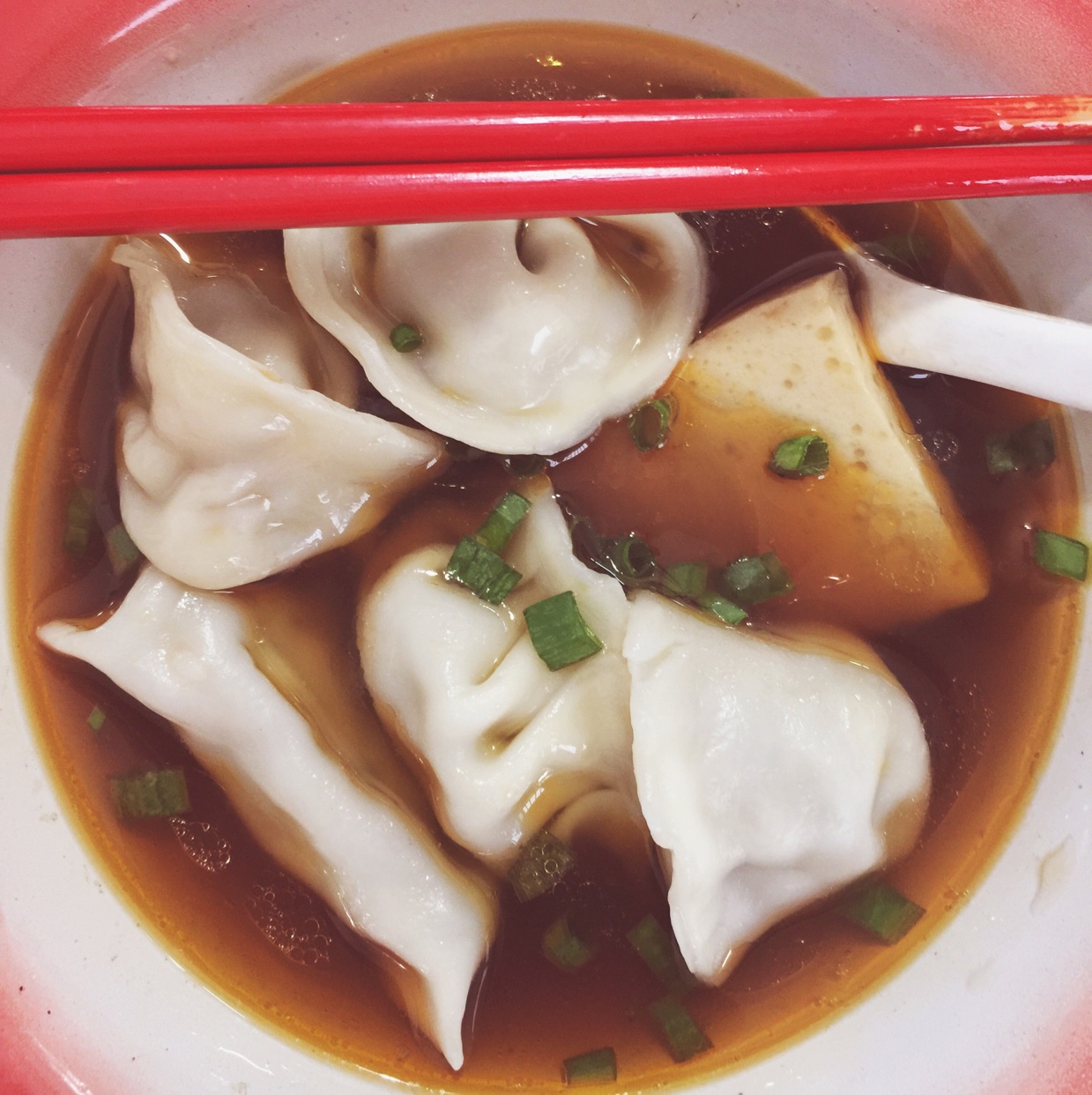 酸汤水饺