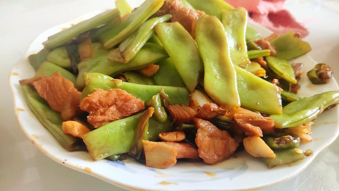 梅豆炒肉