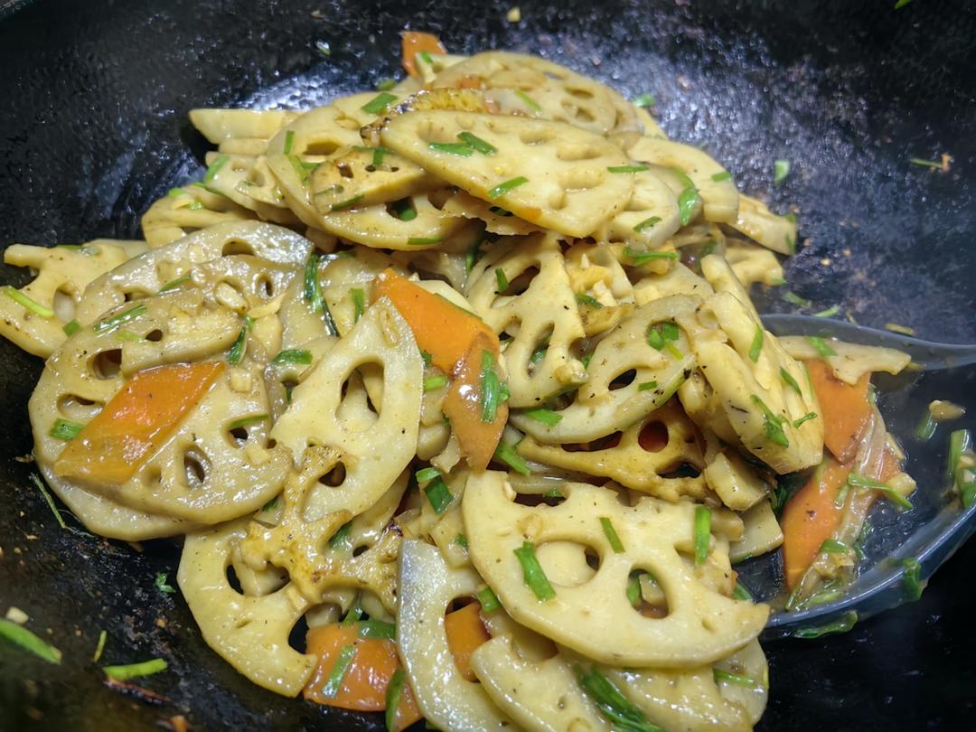 最简单味道惊艳的糖醋藕片