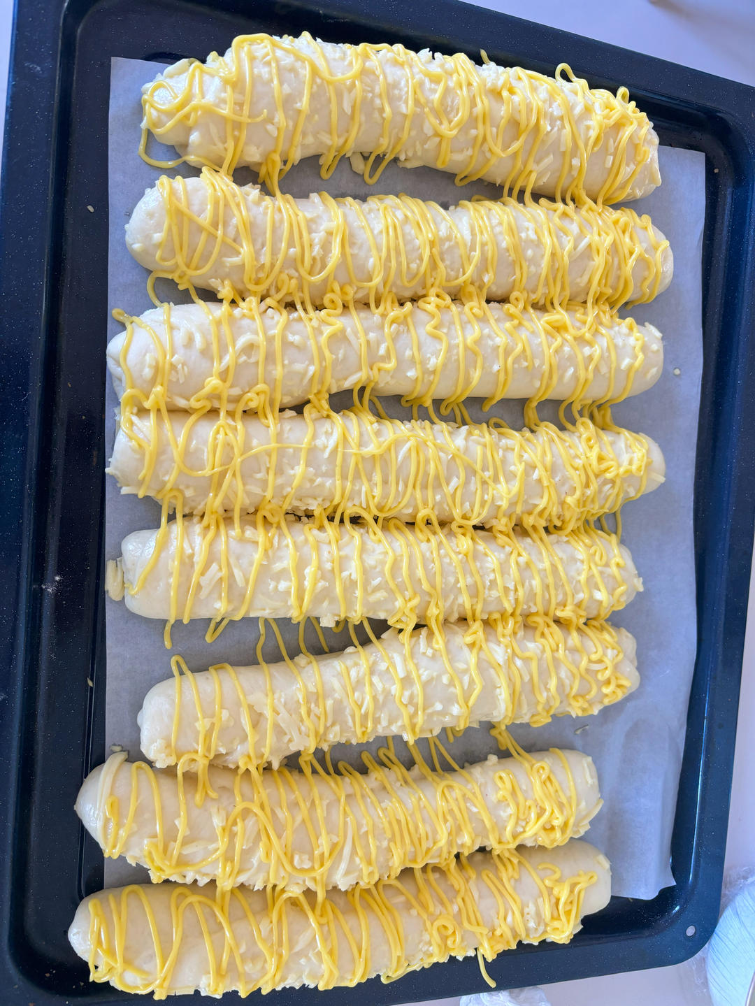 吃不完的马苏里拉，做成这款芝士面包条，口感绝了！