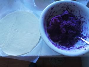 超简单紫薯派的做法 步骤6