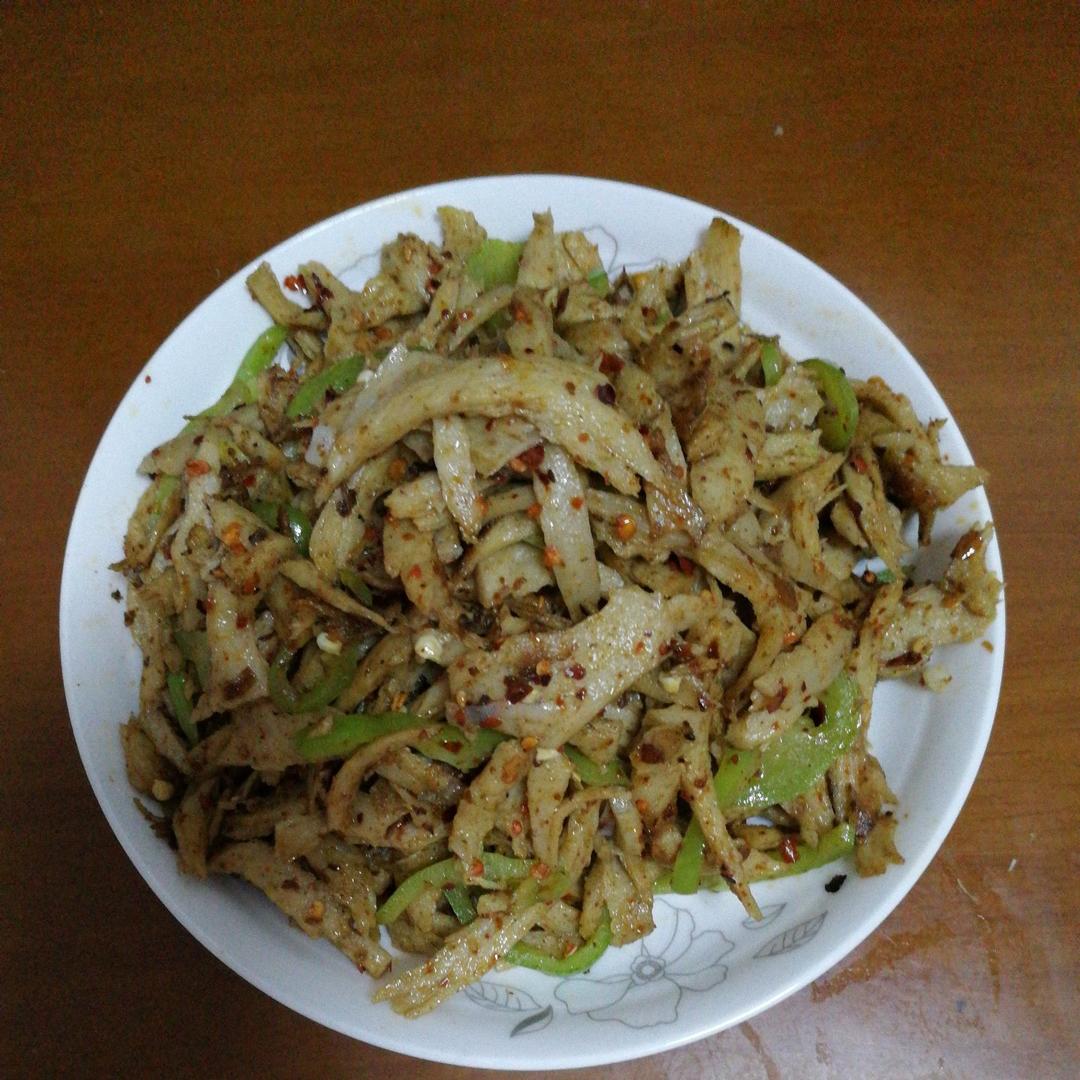 孜然面筋 好吃的！