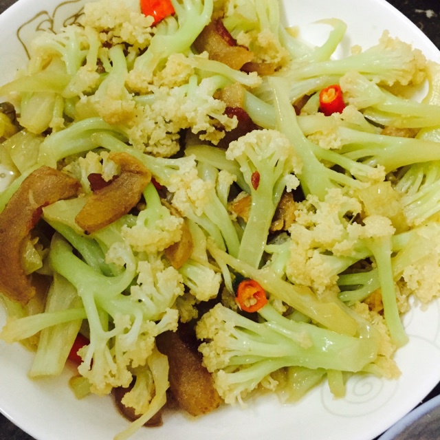 小炒菜花