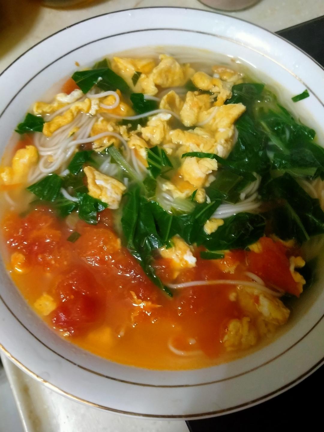十来分钟做好/番茄鸡蛋面🍜