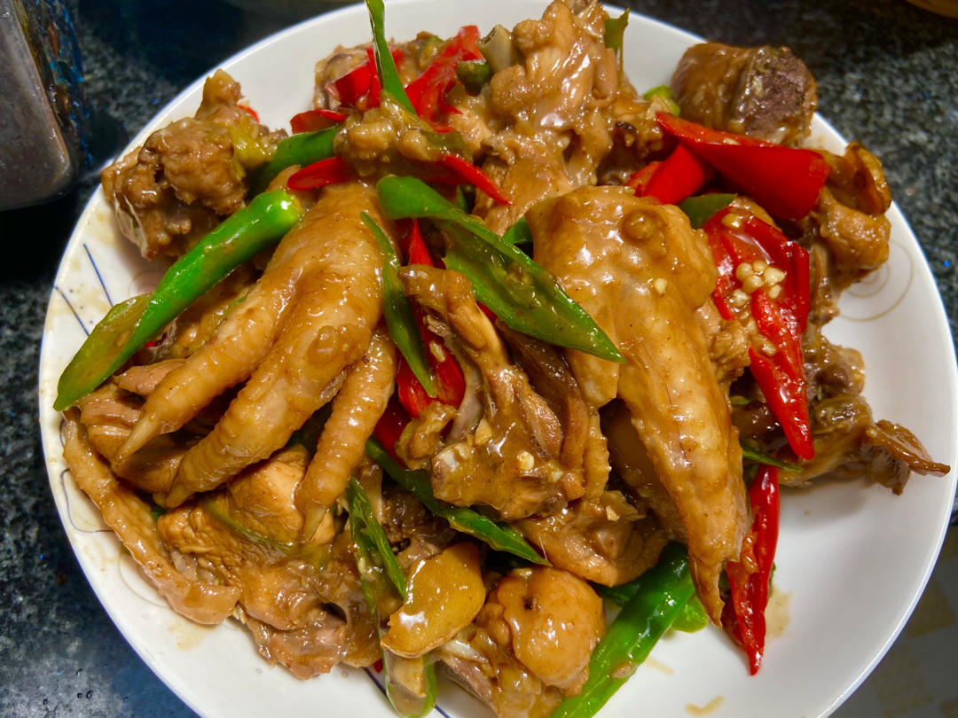 辣椒炒鸡（临沂家常）