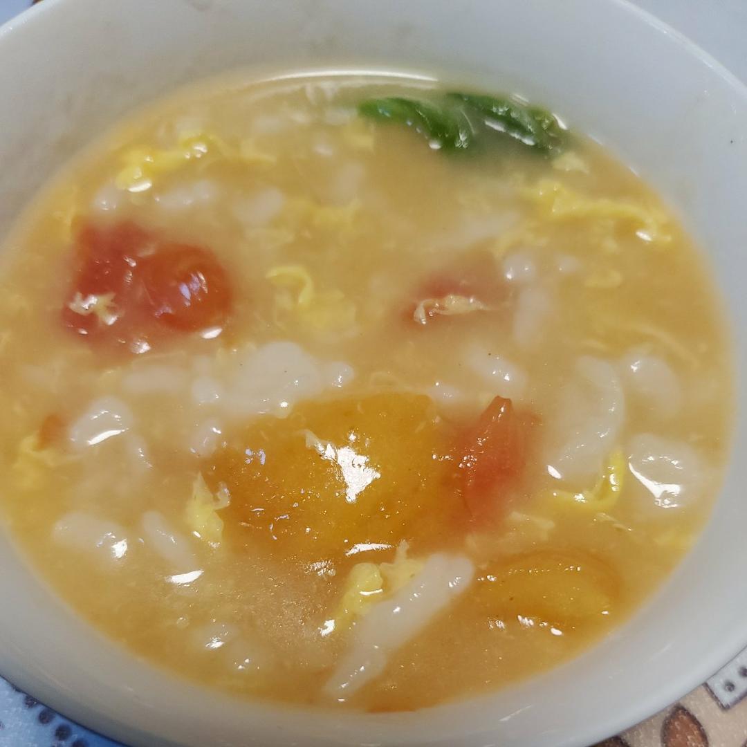 简单早餐-疙瘩汤