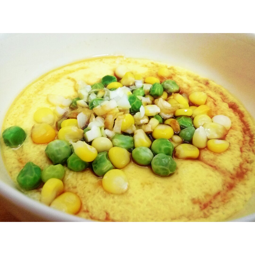 我吃啥关你p事做的五彩蛋羹