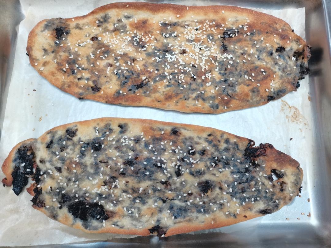 烤箱版梅干菜烧饼