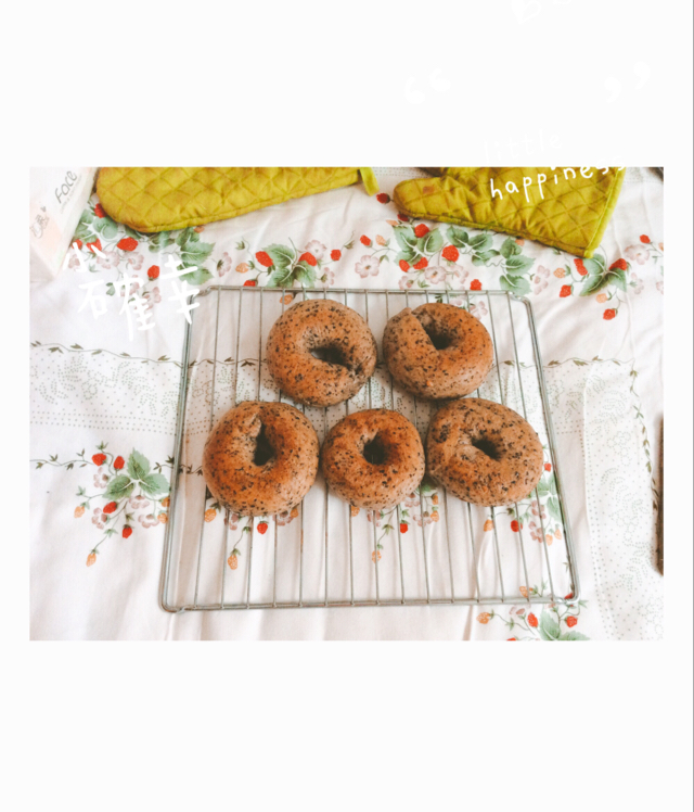 芝麻贝果（咸）