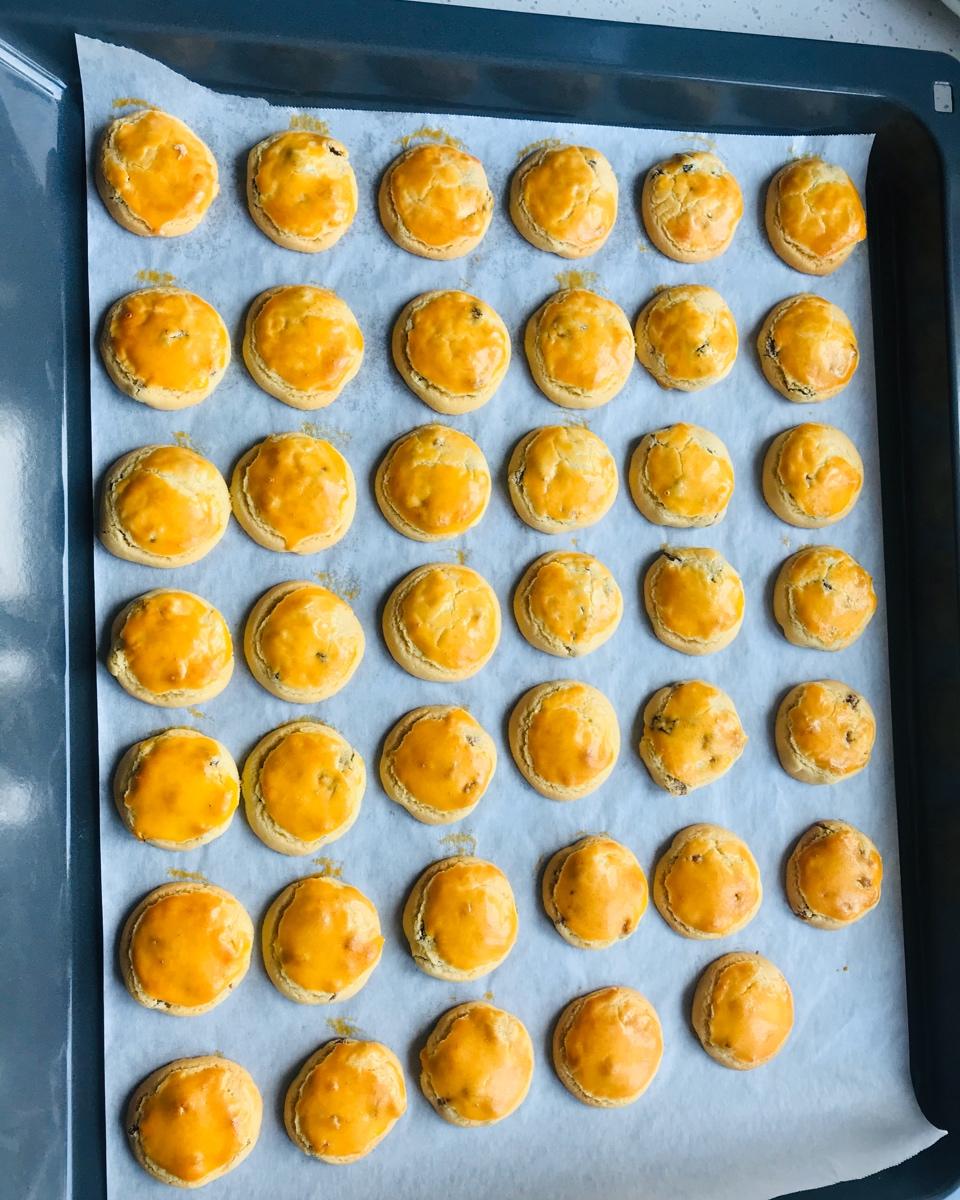 奶香浓郁的提子奶酥-儿时的回忆