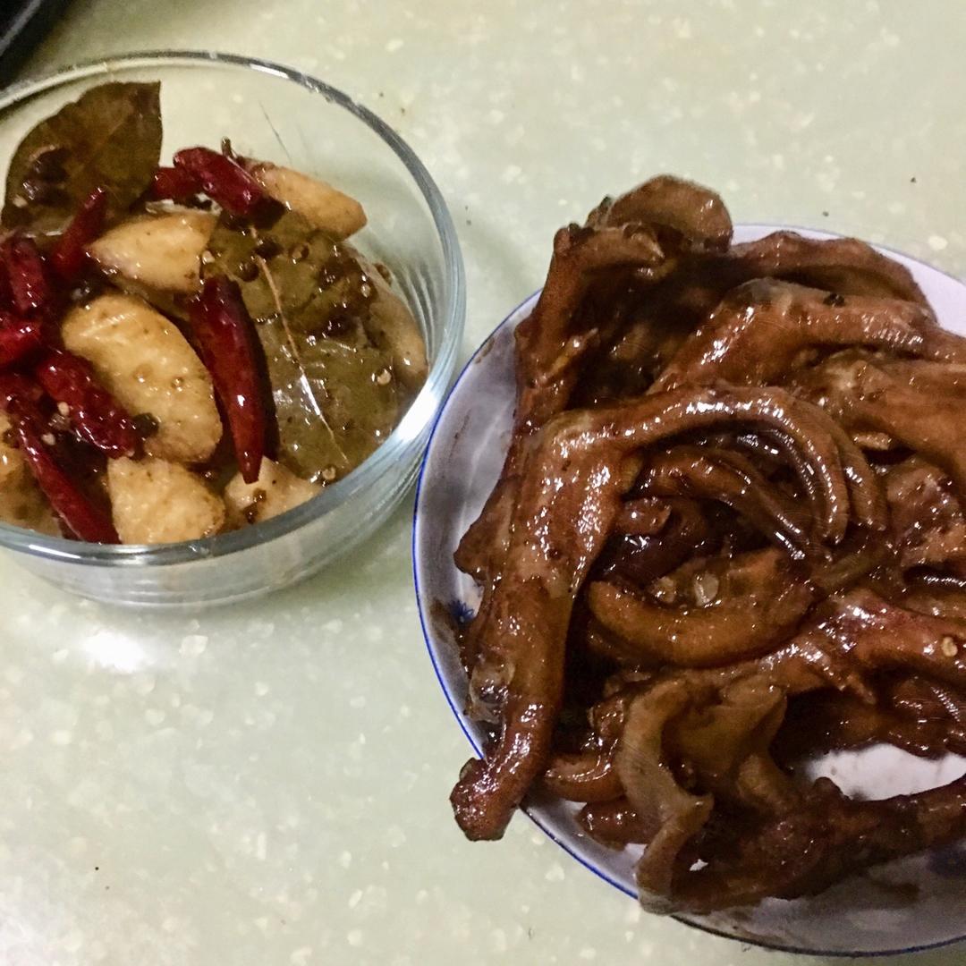 周黑鸭味～～～鸭翅 鸭爪