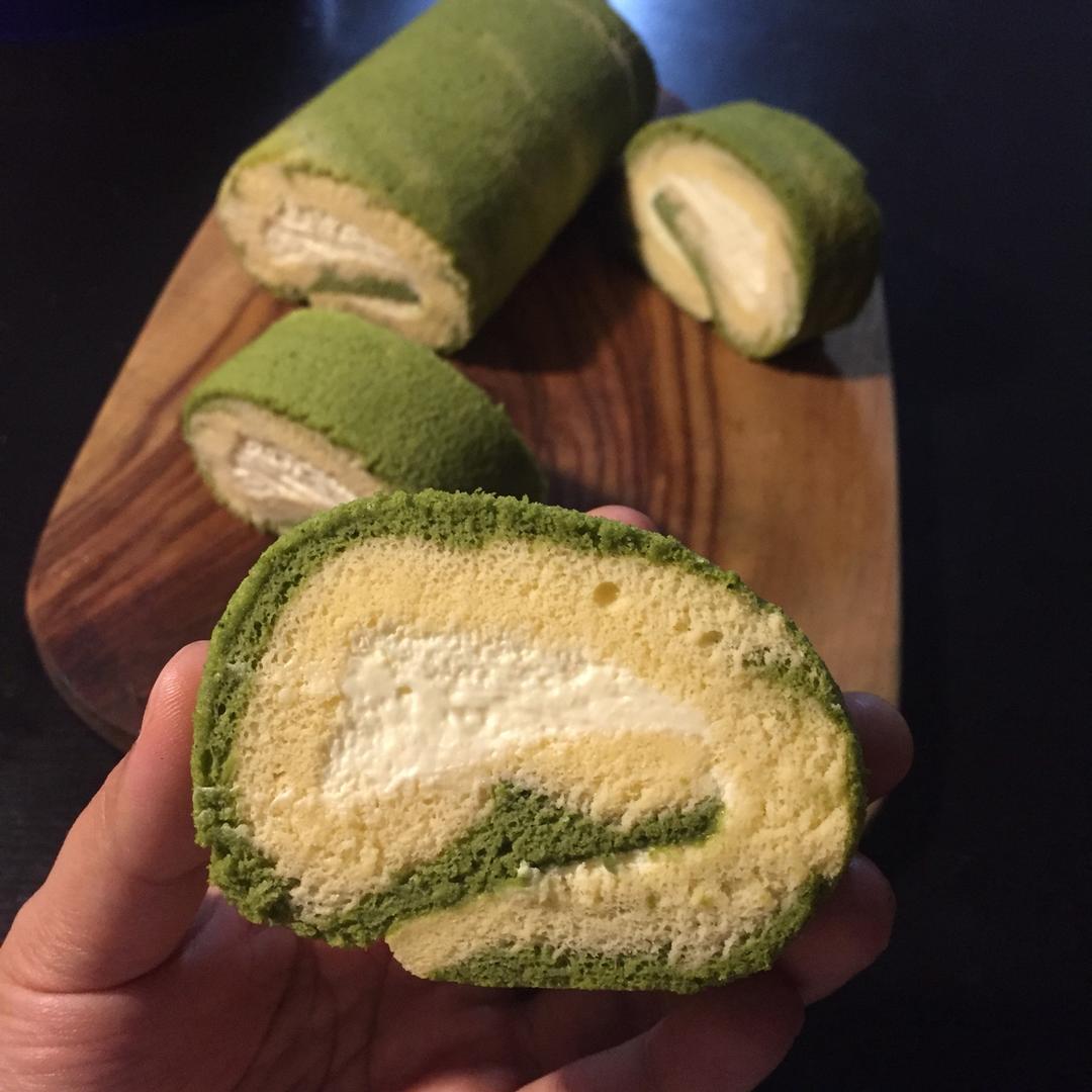 抹茶旋风蛋糕卷