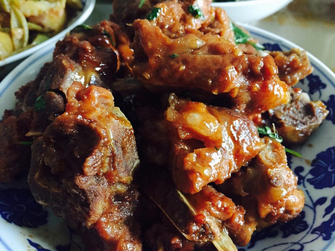 腐乳烧排骨