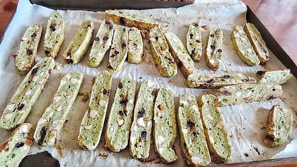 抹茶蜜豆意式脆饼