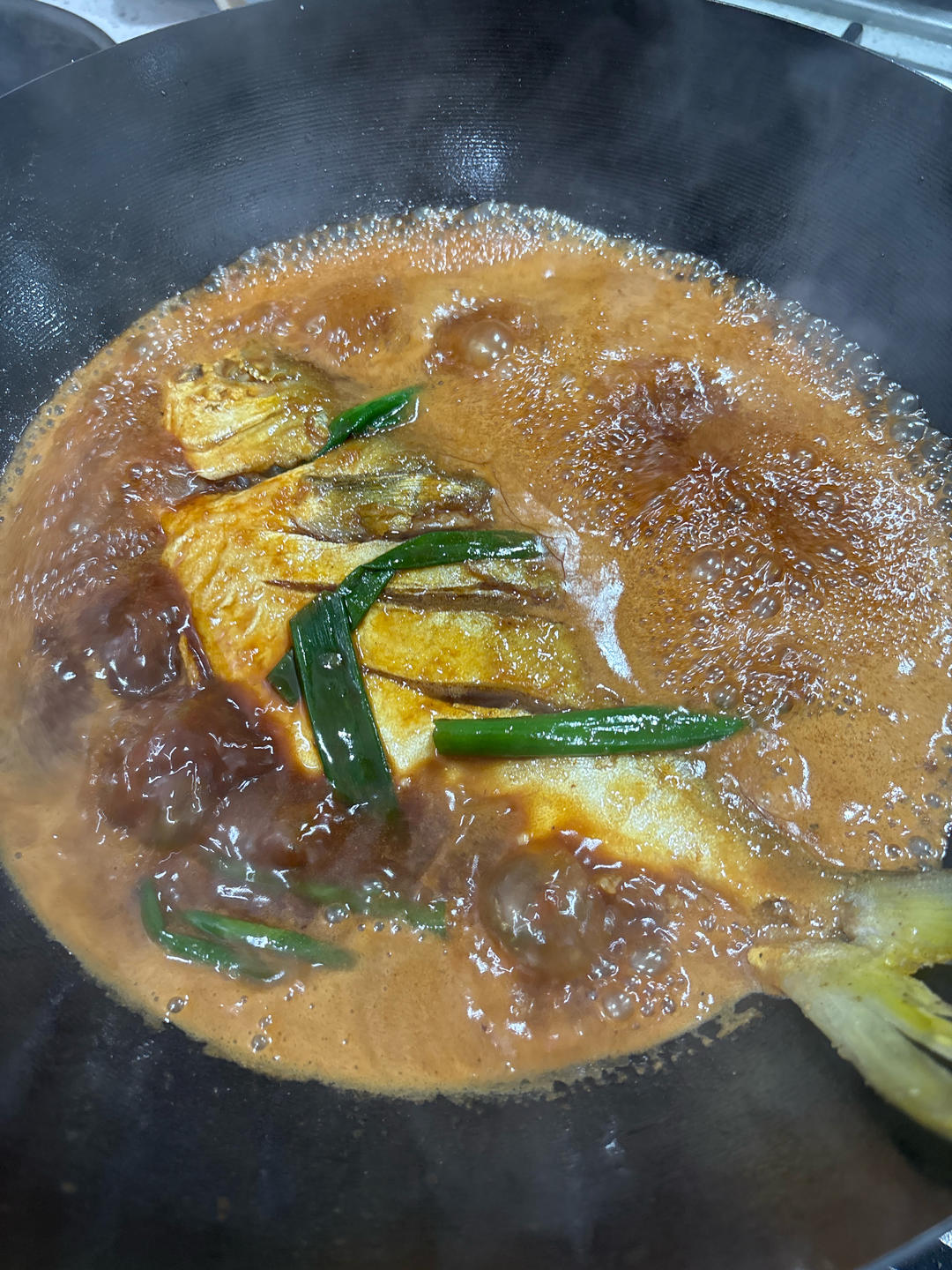 【家常菜】上海红烧鲳鱼