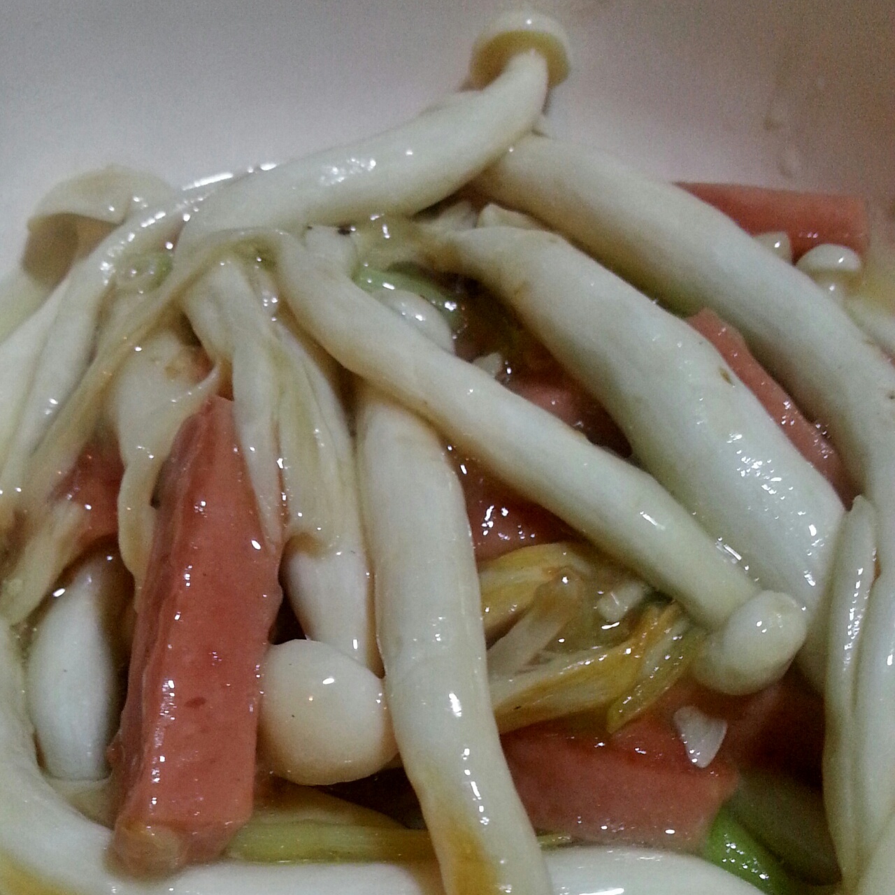 平菇/海鲜菇炒肉