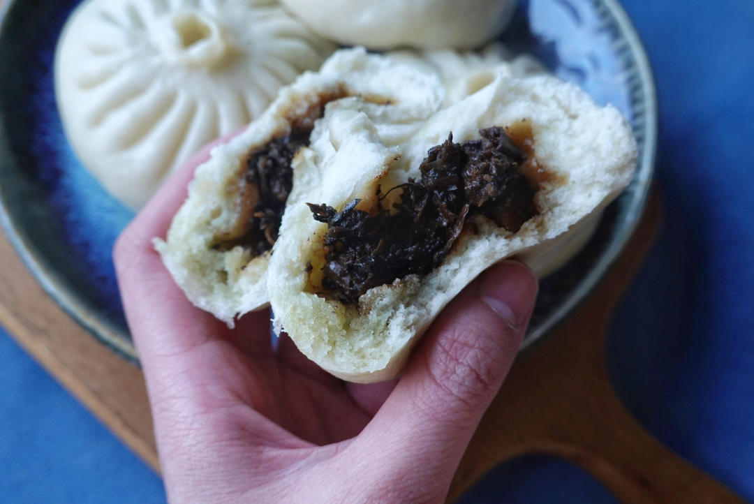 梅干菜大肉包