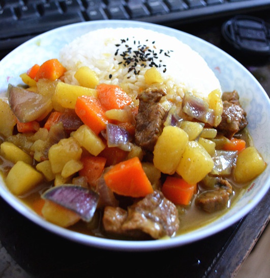 咖喱牛肉饭