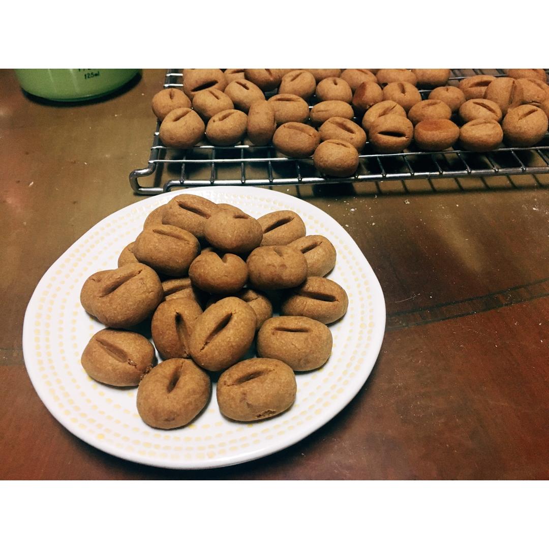 咖啡豆豆饼干