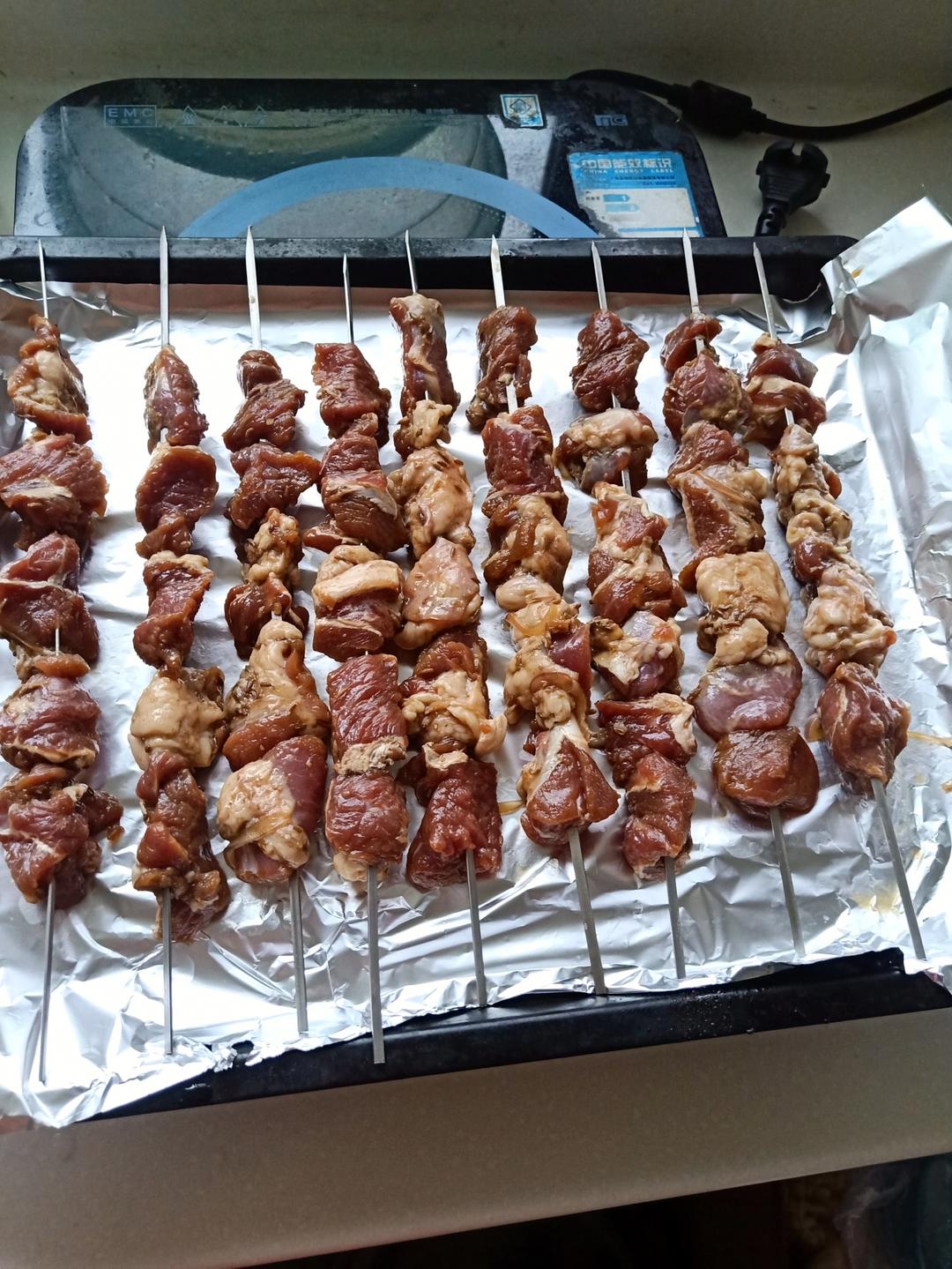 巨好吃的羊肉烤串（烤箱版）
