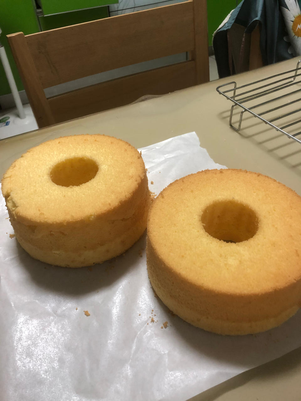 淡奶油我要把你消耗掉!——淡奶油戚风蛋糕