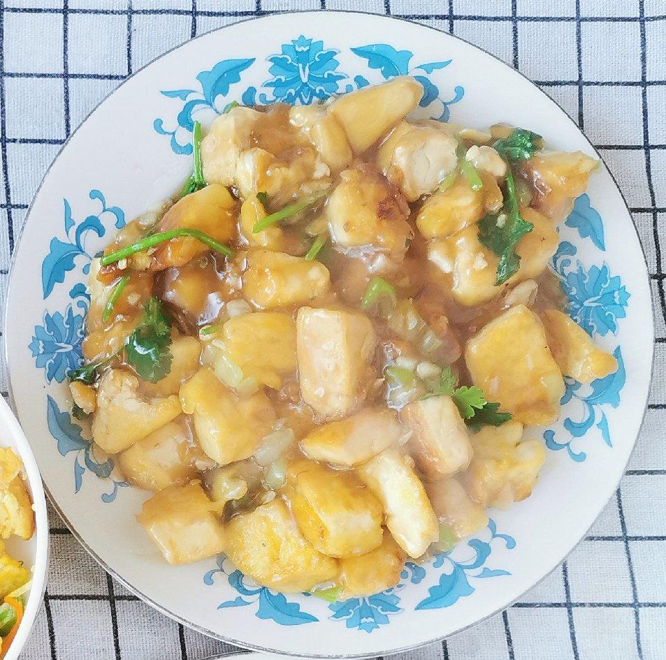 无敌好吃的香煎豆腐