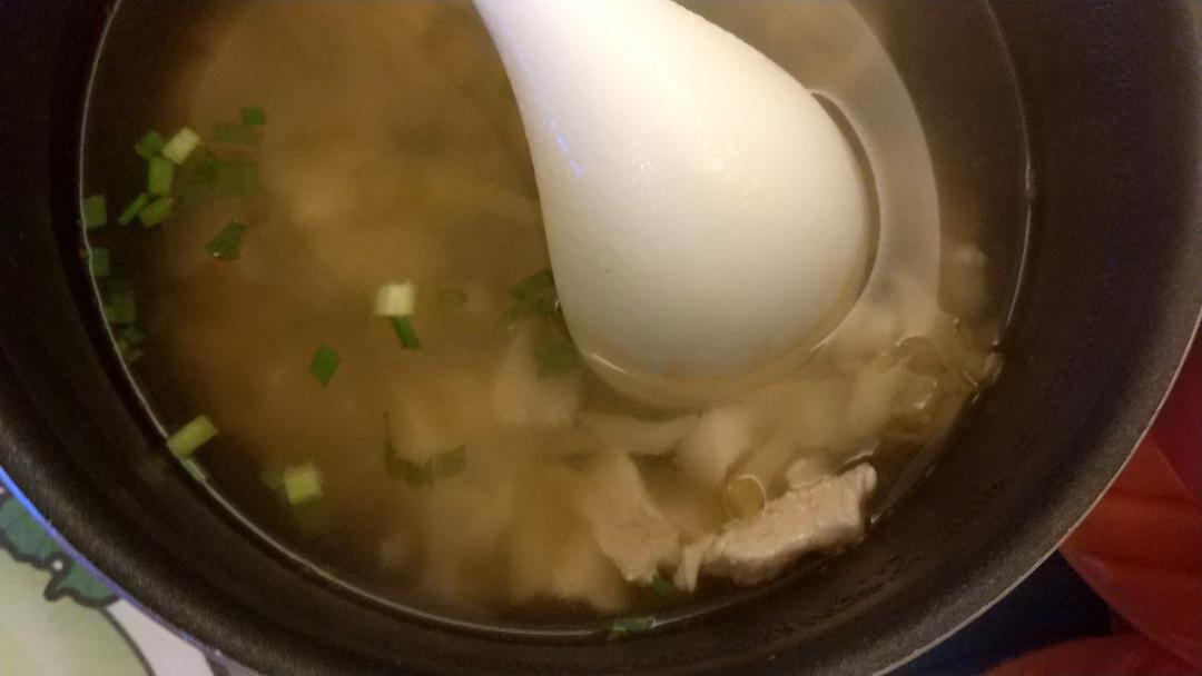 榨菜肉丝汤
