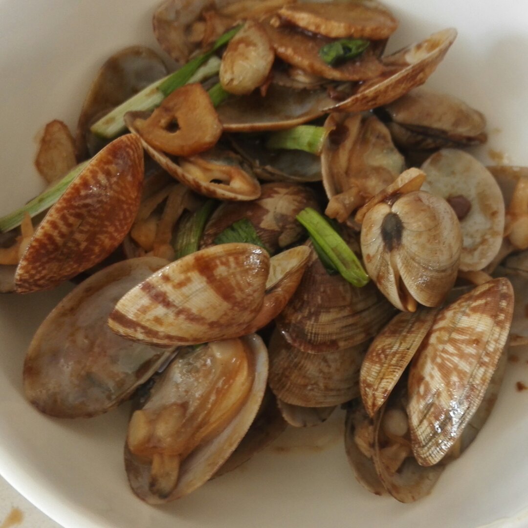 酱炒花甲
