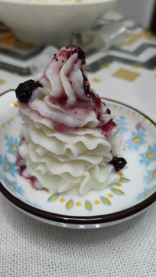 蓝莓山药泥