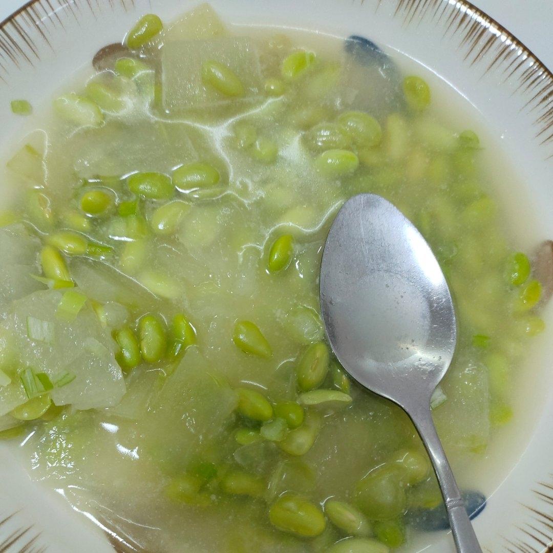 上海小囡喜欢的冬瓜炒毛豆