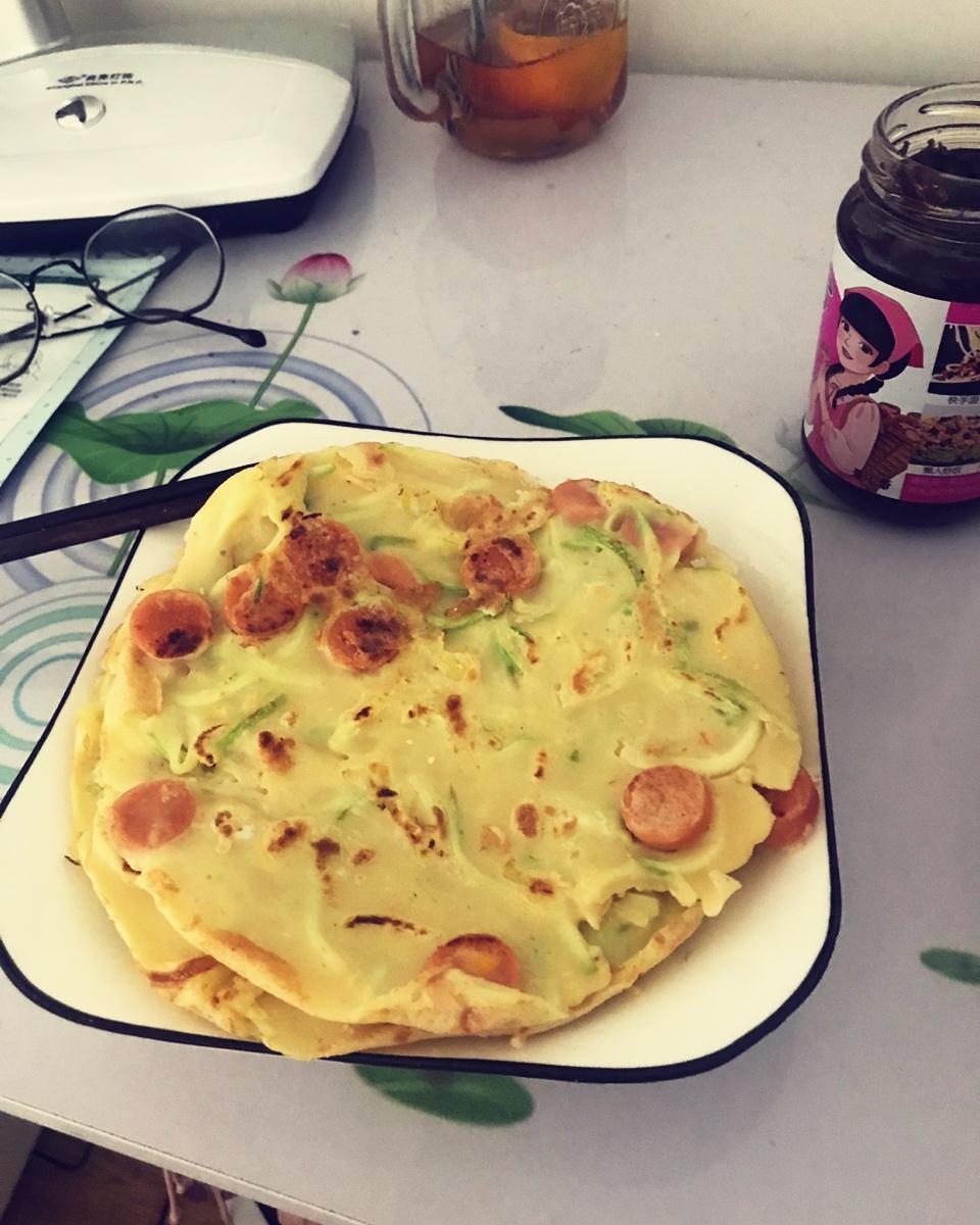西葫芦鸡蛋饼