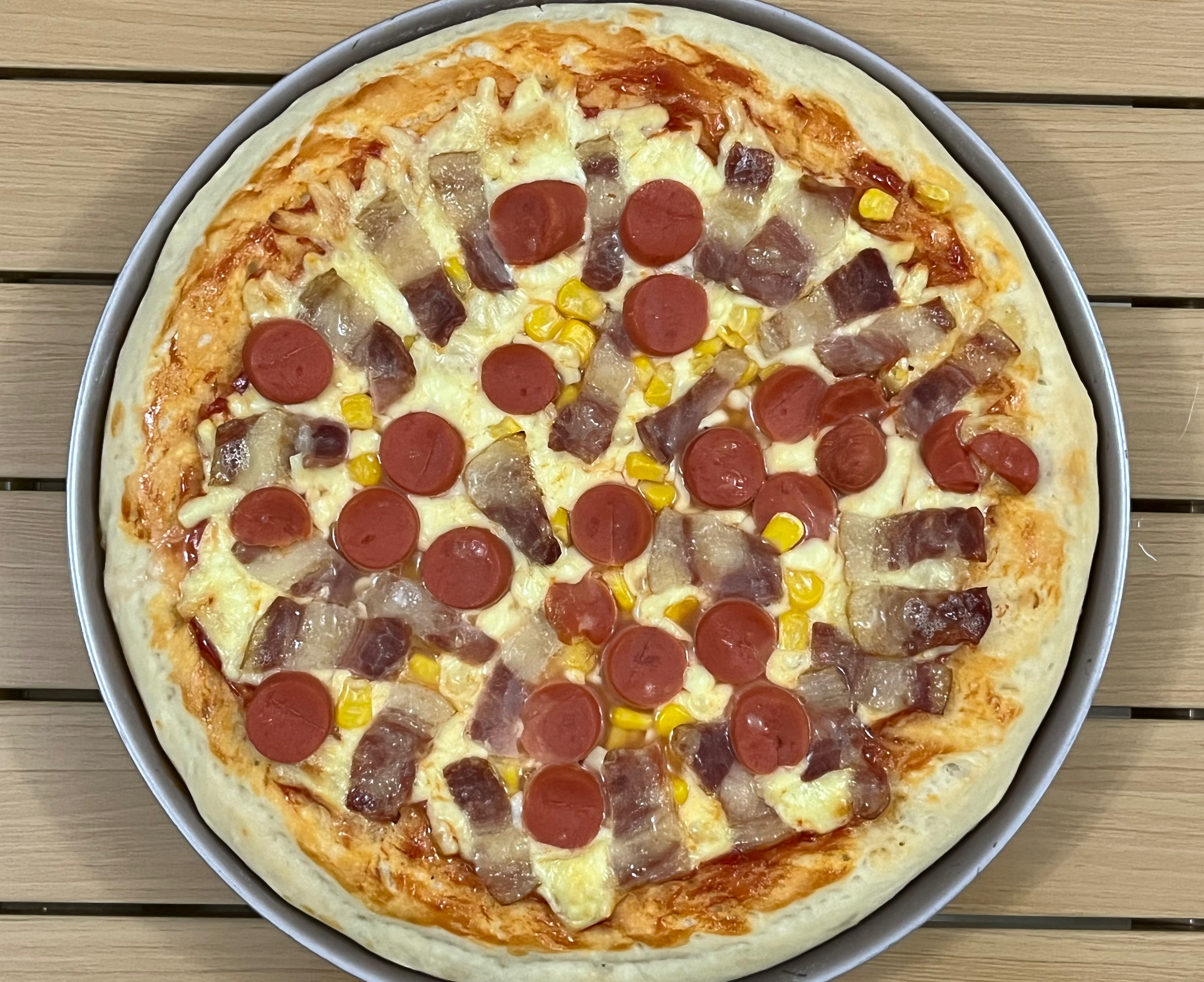 8寸纯手工什锦披萨
